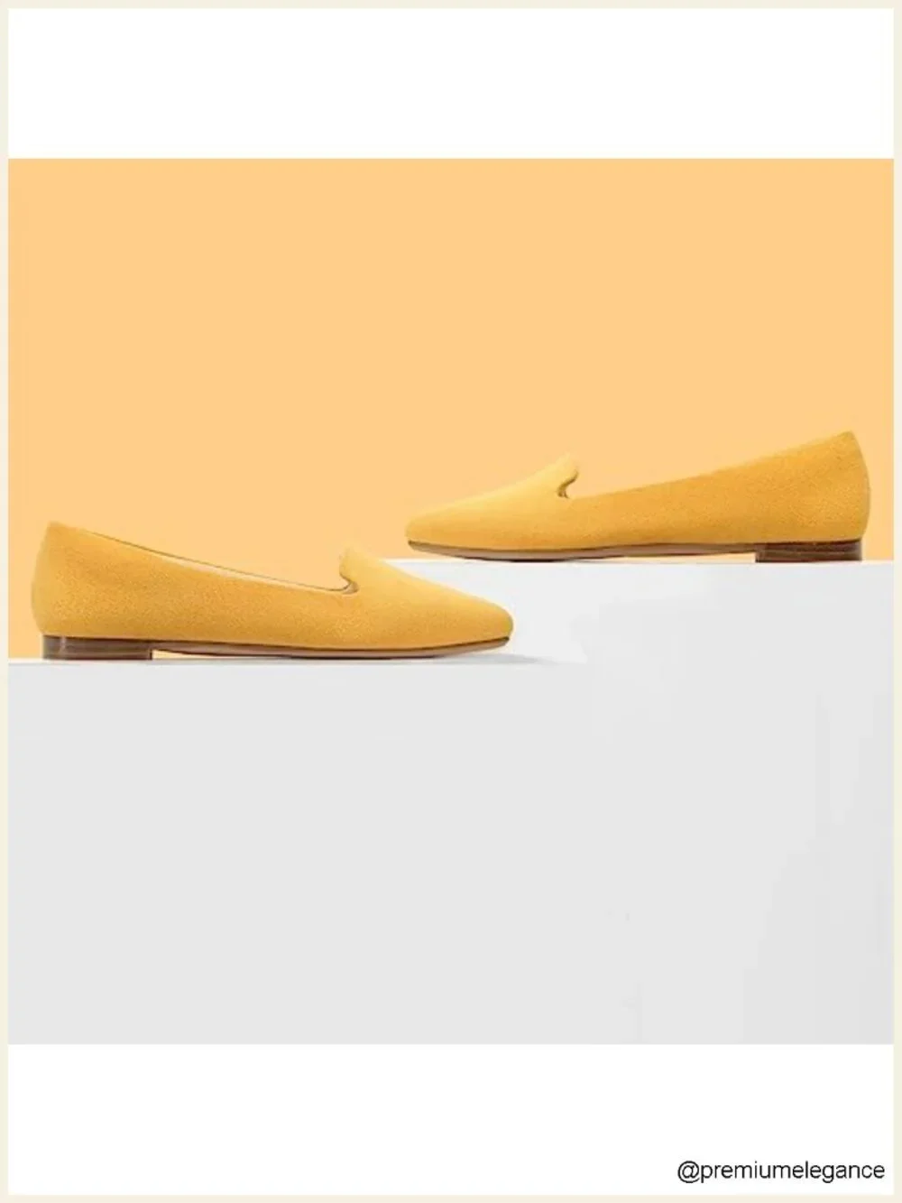Women's Pointed Toe Flats Suede Slip On Memory Foam Comfortable Work Shoes